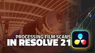 Thumbnail: Film SCANNING in DaVinci RESOLVE 21 - Processing Negative Inversions with the PHOTO and Colour Page