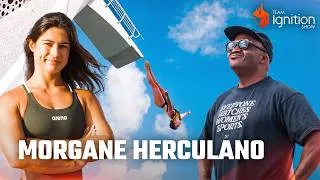 Thumbnail: A Pro High Diver Taught Me to Face My Fear (ft. Morgane Herculano) | Team Ignition Show Season 2