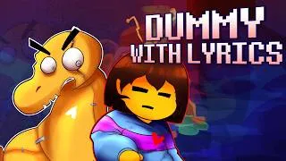 Thumbnail: Dummy! WITH LYRICS | Undertale Cover | FT @DramaJester