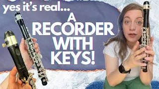 Thumbnail: A recorder with keys..? The 80's Strathmann recorder!