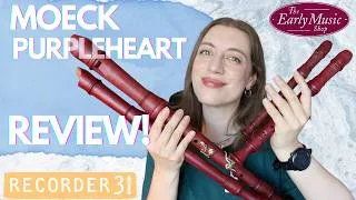 Thumbnail: Moeck Amaranth 'Purpleheart' recorder review! | Recorder31 with the Early Music Shop