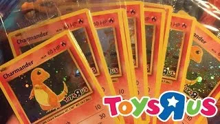 Thumbnail: First Look at Base Set Charmander Reprint Toys R Us Promo! - For Pokemon Event on 10/30/2016