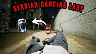 Thumbnail: Serbian Dancing Lady 😱😱 | Ghost in real life | Asif Spiderman | #ghost #horror #bhoot #scary