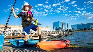 Thumbnail: Kayaking ADVENTURE (Windy Day FUN!)