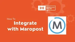 Thumbnail: Hello Bar Integration With Maropost