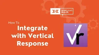 Thumbnail: How to Integrate Hello Bar with Vertical Response