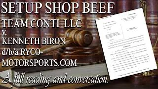 Thumbnail: iRacing Setup Shop Beef: A full reading and conversation.