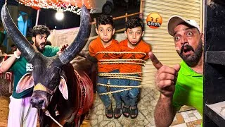 Thumbnail: AUNINI PONINI RUN AWAY TO SEE WORLD BIGGEST CHAAND BAIL 🤬 | MISHKAT KHAN 