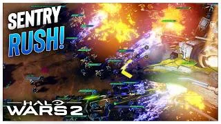 Thumbnail: This is what a RUSH on Sentry looks like! Halo Wars 2
