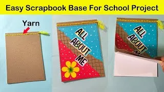 Thumbnail: Scrapbook Base Design For School Project