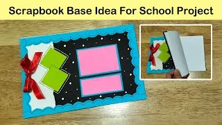 Thumbnail: Scrapbook Base Ideas For School Project | Tutorial | DIY