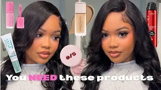 Thumbnail: my HOLY GRAIL makeup products for a PERFECT glam | Things I will ALWAYS repurchase 💋