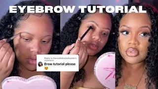 Thumbnail: How to do your eyebrows, Detailed for beginners | updated 2026 🩷 drugstore products 