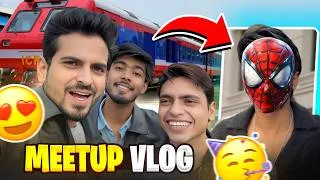 Thumbnail: Delhi Gye Aryan Bhai Se Milne || Meet Up Vlog😍