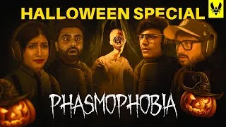 Thumbnail: The All-Star Ghost Hunting Squad: A Phasmophobia🎃👻 Special ft.@liveinsaan @XyaaLive @classifiedyt