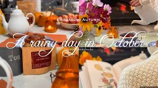 Thumbnail: A calming rainy day vlog 🌧️ | Fall inspired recipes 🍂🍲 | Season that awakens my soul 🍁 🫖