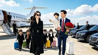 Thumbnail: El hijo del CEO mudo grita «mamá» a una extraña,y el CEO ve que ella trae cuatro herederos idénticos