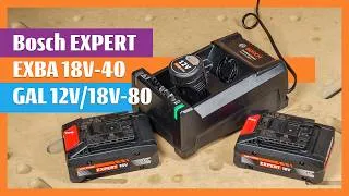 Thumbnail: Bosch EXPERT EXBA 18V-40 + Charger GAL 12V/18V-80 2000W 8A charging current #boschtools