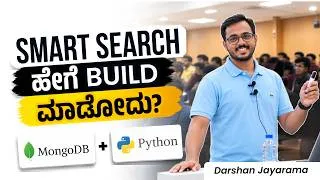 Thumbnail: Build Smart Search with MongoDB & Python Using Natural Language | Darshan Bhat | Tech.ಹರಟೆ Workshop