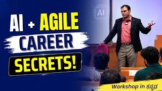 Thumbnail: Agile Careers in the AI & Cloud Era (Kannada) | Maharudrappa | Tech.ಹರಟೆ Meetup