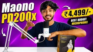 Thumbnail: Best Mic For Podcast, Youtube & Gaming Streaming? 🤔 Maono PD200x Dynamic Microphone #tech6t7 