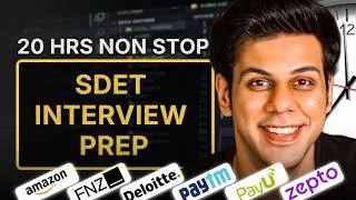Thumbnail: Lets crack the NEXT SDET Interview #techwithjatin #sdet #manualtesting