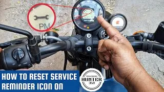 Thumbnail: How to Reset the Service Rreminder Icon on Hunter 350 at Home DIY