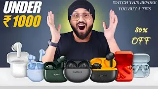 Thumbnail: STOP buying Trash⚡️The Only 5 Best Earbuds Under 1000 In August 2026⚡️Best TWS Under 1000 - 1500