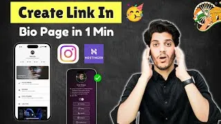 Thumbnail: 🚀Build a Branded Link in Bio Website in Under 1 Minute | Hostinger Website Builder 2025