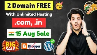 Thumbnail: 🔥2 Free Domains + Best Web Hosting 2025 🚀 Cheap Hosting for WordPress & Unlimited Hosting