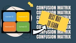 Thumbnail: FAANG ML Interview Question | What is CONFUSION MATRIX?