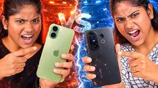 Thumbnail: 🤩iPhone 17 vs Vivo X200 FE😎 நீ வேணா சண்டைக்கு வாடா😡