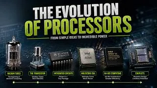 Thumbnail: The Evolution of Processors Explained in 11 Minutes