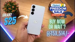 Thumbnail: Galaxy S25 at ₹55,514? SCAM ?😱 Flipkart Freedom Sale 2026 – Don't Buy Before Watching!