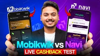 Thumbnail: Navi Vs MobiKwik Which Is Best | Sabse Jayada Cashback dene wala App | Best UPI Payment App in India
