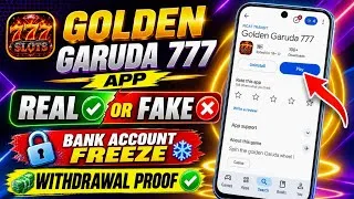 Thumbnail: Golden Garuda 777 Slots App Real Or Fake | Garden Garuda 777 Slots App Withdrawal