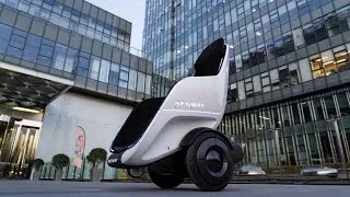 Thumbnail: Futuristic Technology Segway Egg Shaped S Pod Seat