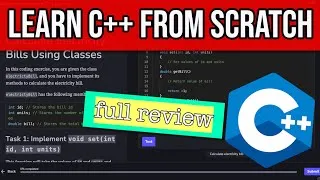 Thumbnail: LEARN C++ FROM SCRATCH course review (2023) || Learn C++ fast?