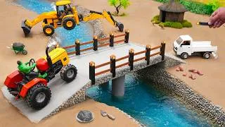 Thumbnail: DIY Mini Tractor Builds Real Concrete Bridge | With lights Science Project @TechCreatorsOfficial