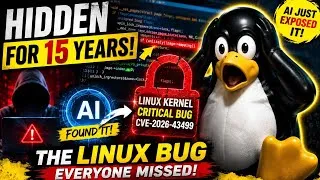 Thumbnail: The Linux Bug Hidden for 15 Years! Ai Finally Found It.😱