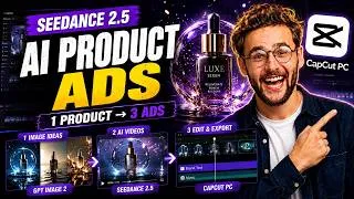 Thumbnail: AI Video Generator: Batch Marketing Ads in CapCut PC | Seedance 2.5