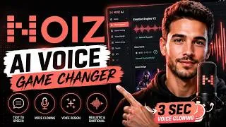 Thumbnail: Noiz AI Review 2026 🚀 Better Than ElevenLabs? AI Voice Cloning, TTS & Voice Design Tested!