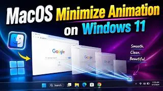 Thumbnail: MacOS Minimize Animation On WIndows 11