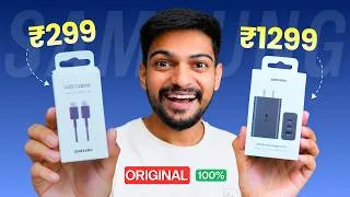Thumbnail: Samsung 65W Original Charger: Unboxing the Best Deal of 2026! ⚡️