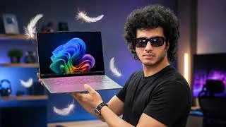 Thumbnail: The Lightest Allrounder laptop 😍 Lenovo Yoga Slim 7i Ultra Aura Edition Review
