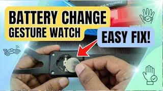 Thumbnail: How to Change F1 RC Car Gesture Control Watch Battery | Wrist Remote Battery Replacement