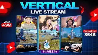 Thumbnail: YouTube Par Vertical Live Stream Kaise Kare Mobile Sa | Grow Fast Subscribers 🔥 (2026) | FREE FIRE