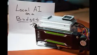 Thumbnail: Local AI is Cheap Now: ZimaBoard2 + Tesla P4