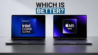 Thumbnail: Intel Core Ultra Finally Better Than Apple M5?