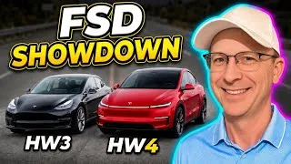 Thumbnail: FSD Showdown: HW3 vs HW4 on the Newest Builds - Who Wins?